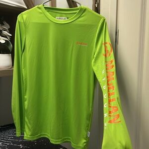 Never worn—fish gear Magellan outdoors—size large